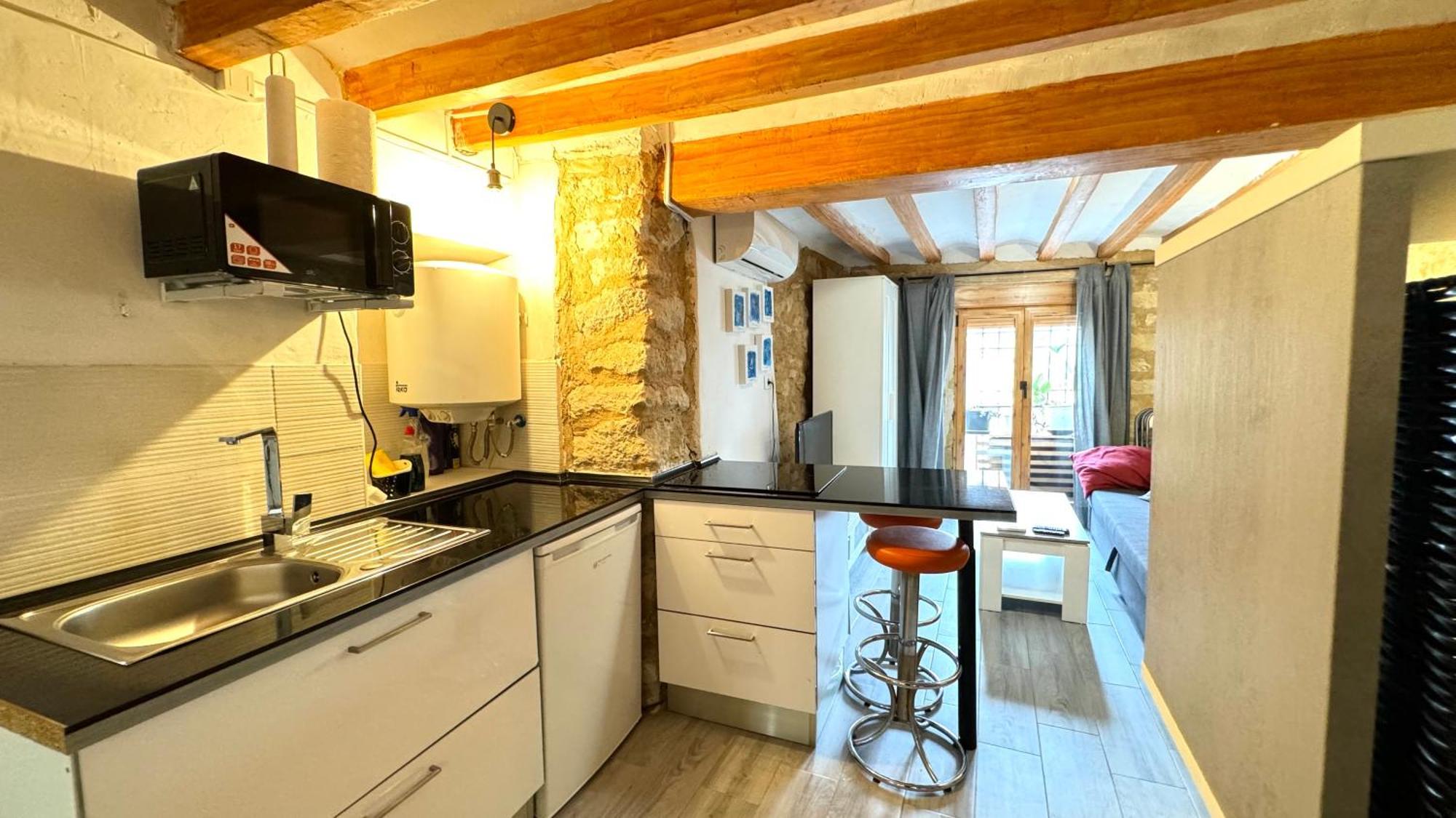 Апартаменты Loft De Piedra En Centro Historico - Casco Antiguo Аликанте Экстерьер фото