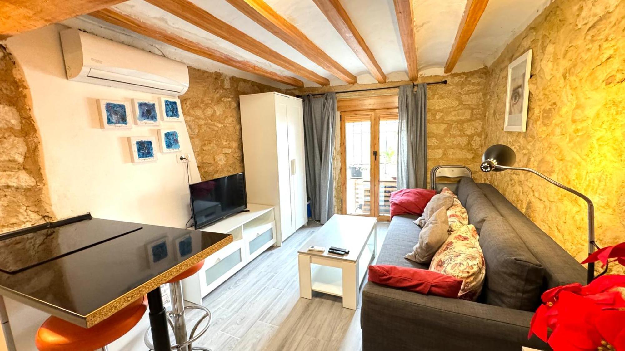 Апартаменты Loft De Piedra En Centro Historico - Casco Antiguo Аликанте Экстерьер фото