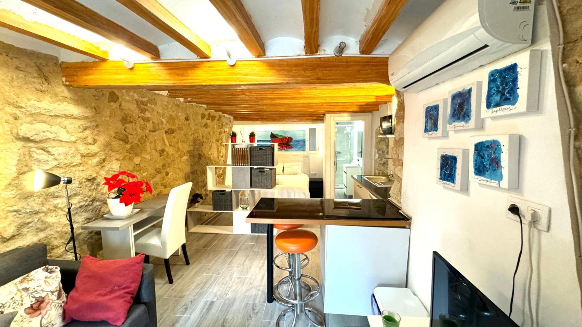 Апартаменты Loft De Piedra En Centro Historico - Casco Antiguo Аликанте Экстерьер фото