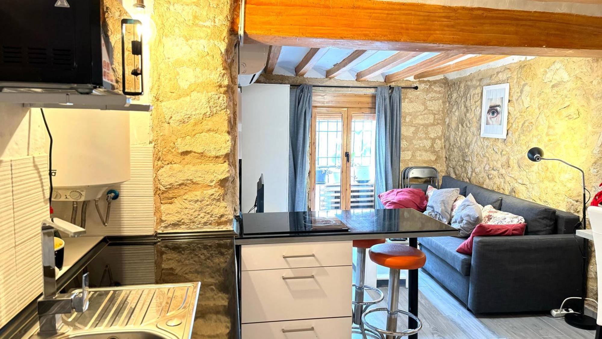 Апартаменты Loft De Piedra En Centro Historico - Casco Antiguo Аликанте Экстерьер фото